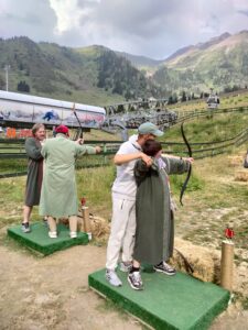 Shybulak cultural archery lessons